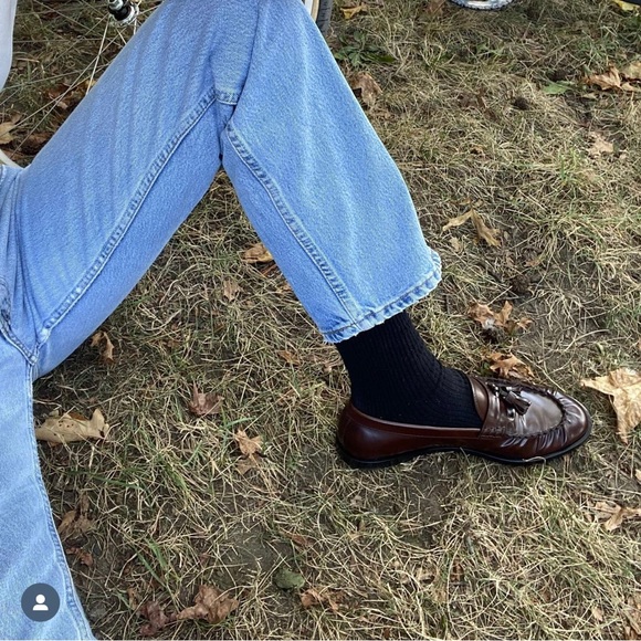 THE ROW Mens Tassel Calfskin Loafer Espresso - Picture 6 of 11